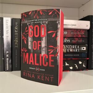 God Of Malice By Rina Kent Deluxe Edition W/ Signed Bookplate